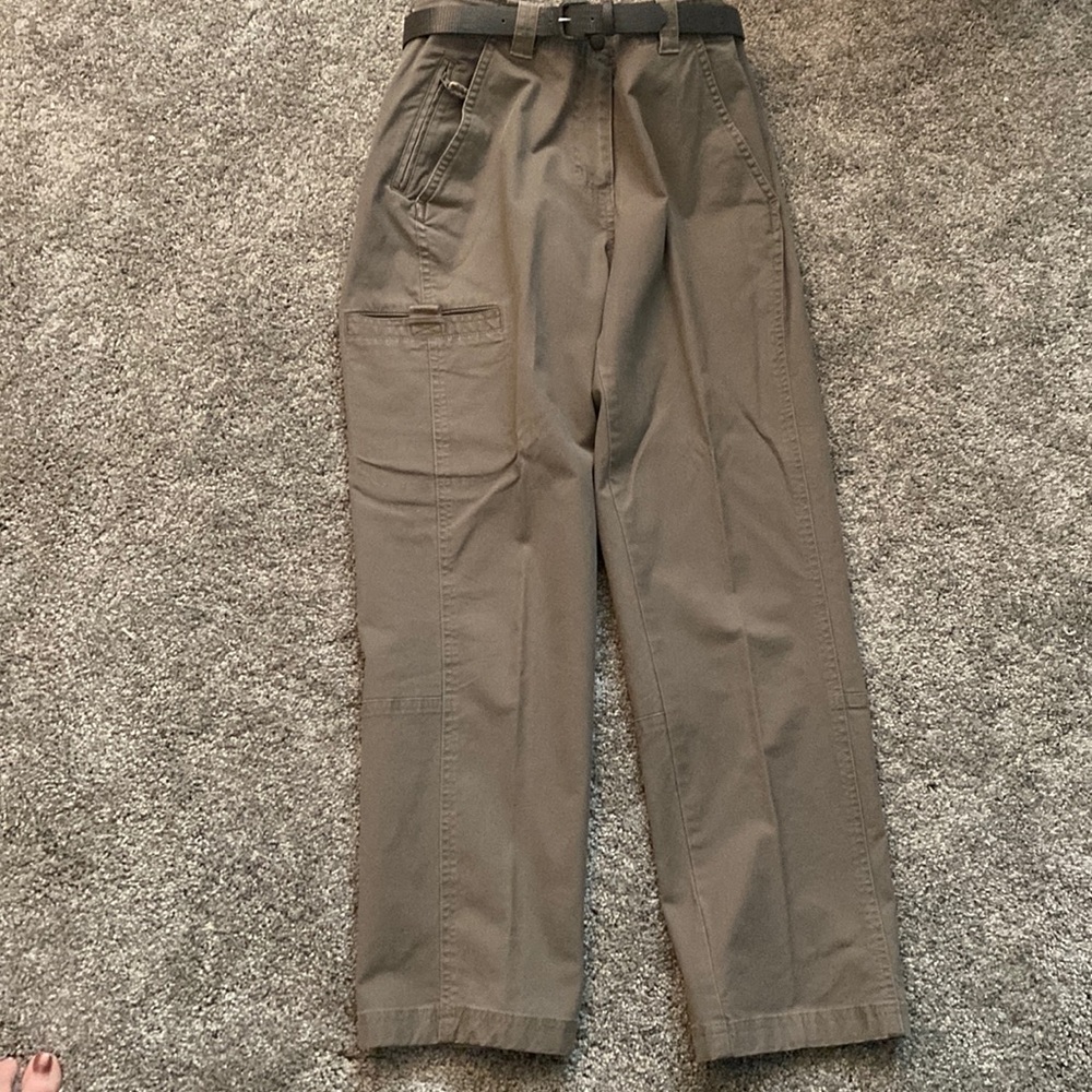 L.L. Bean Grayish Brown Cargo Pants